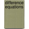 Difference Equations door Paul Cull