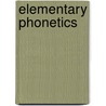 Elementary Phonetics door W. Scholle