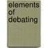 Elements Of Debating