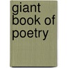 Giant Book Of Poetry by William (Editor) Roetzheim