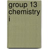 Group 13 Chemistry I door H.W. Roesky