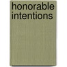 Honorable Intentions door Russell Jones