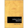 Letters from America door Rupert Brooke