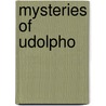Mysteries of Udolpho door Ann Ward Radcliffe