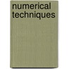 Numerical techniques door Tuli Ram Kumar