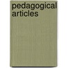 Pedagogical Articles door Leo Wiener