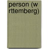 Person (W Rttemberg) door Quelle Wikipedia