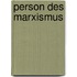Person Des Marxismus