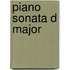 Piano Sonata D Major