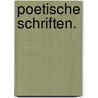 Poetische Schriften. door Justus Friedrich Wilhelm Zachariae