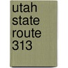 Utah State Route 313 by Ronald Cohn