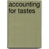 Accounting For Tastes