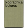 Biographical Lectures door George Dawson