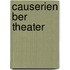 Causerien Ber Theater