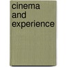Cinema and Experience by Miriam Bratu Hansen