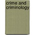 Crime and Criminology