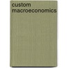 Custom Macroeconomics door Yueh