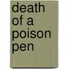 Death of a Poison Pen door M.C. Beaton