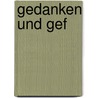 Gedanken und Gef by Wulf E. Bley