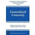 Generalized Concavity