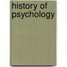 History of Psychology door Edward P. Kardas