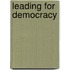 Leading for Democracy