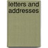 Letters and Addresses