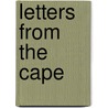 Letters from the Cape by Lucie Duff Gordon