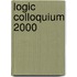 Logic Colloquium 2000