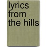 Lyrics from the Hills door Charles Armstrong