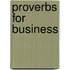 Proverbs for Business