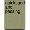 Quicksand and Passing by Nella Larsen