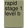 Rapid Stage 1 Level B by Claire Llewelyn