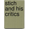 Stich and His Critics door Dominic Murphy