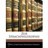 Zur Sprachphilosophie door Karl Christian Friedrich Krause
