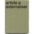 Article a Externaliser
