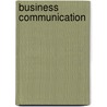 Business Communication door Patricia Merrier