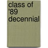 Class of '89 Decennial door Yale University Class Of