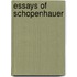 Essays Of Schopenhauer