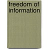 Freedom of Information by Kaye Stearman