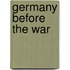 Germany Before the War