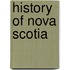 History of Nova Scotia