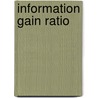 Information Gain Ratio door Adam Cornelius Bert