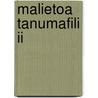 Malietoa Tanumafili Ii by Ronald Cohn