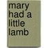 Mary Had a Little Lamb