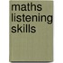 Maths Listening Skills