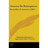 Oeuvres De Robespierre door Maximilien Robespierre