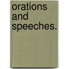 Orations and Speeches. door Charles Summers