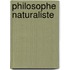 Philosophe Naturaliste
