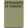 Philosophy of Rhetoric door George Campbell